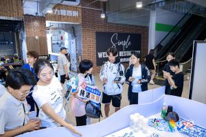 市运会反兴奋剂拓展活动走进跆拳道赛场