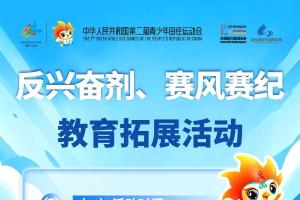 第二届全国青少年田径运动会反兴奋剂、赛风赛纪教育拓展活动邀请函